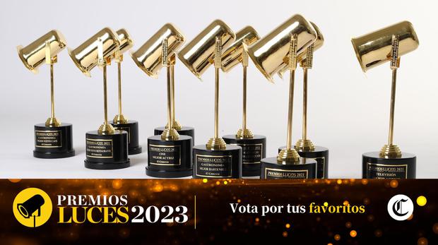 Luces Awards statuettes, awarded every year by El Comercio to the best of Peruvian culture and entertainment.