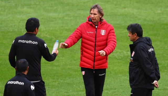 La selección peruana entrenó en el estadio Beira Rio previo al juego contra Chile. (Foto: Daniel Apuy - GEC)