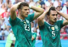 Alemania: la decepción de los jugadores luego de quedar eliminados del Mundial