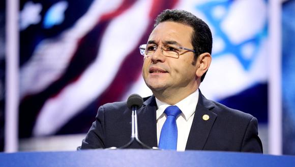 Jimmy Morales, presidente de Guatemala. (Foto: Reuters)
