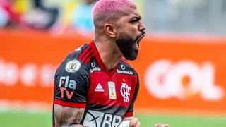 ‘Gabigol’ y el extravagante look que lució en el Flamengo vs. Internacional por el Brasileirao | FOTOS