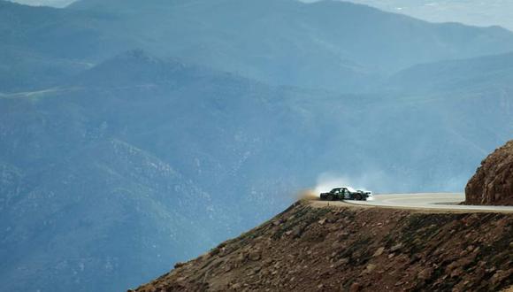 Ken Block presenta su Gymkhana en Pikes Peak.