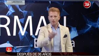 YouTube: discurso de Liberman sobre la selección peruana