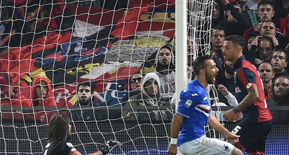 Durante el derbi Sampdoria vs Genoa ocurrió la falla del Ojo de Halcón. (Foto: Getty Images)