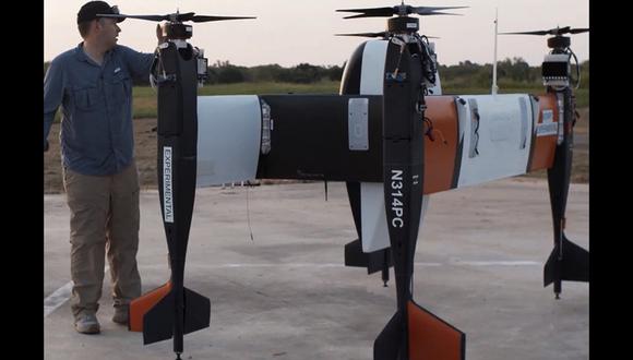 El dron de carga de Bell fue desarrollado para misiones de ayuda en zonas de desastre natural o para la provisión de material médico. (Foto: La Nación)