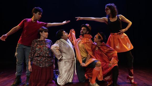 Escena de "Romeo y Julieta" de Laura Silva. (Foto: Anthony Niño de Guzmán/ El Comercio)