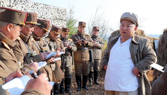 Incertidumbre por la ausencia de Kim Jong-un de actividades oficiales de Corea del Norte. (Foto: AFP/STR/KCNA)