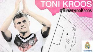 Real Madrid oficializó el fichaje del alemán Toni Kroos