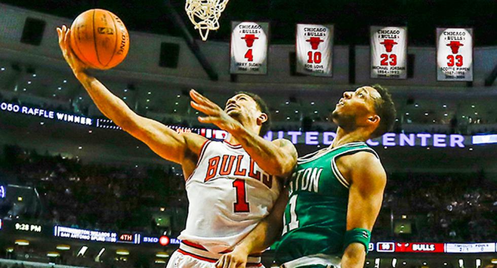 Derrick Rose de Chicago Bulls en acción (Foto: EFE)