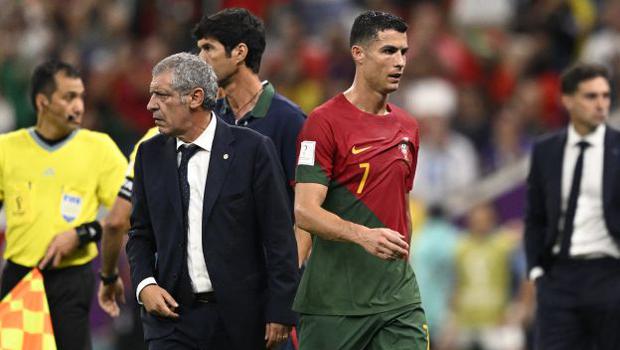 Cristiano Ronaldo was a substitute and entered in the 73rd minute against Switzerland, when Portugal was already winning 5-1.  (Photo: AFP)