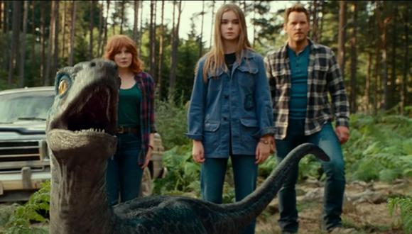 “Jurassic World: Dominion” ya está en los cines de nuestro país. (Foto: Captura)