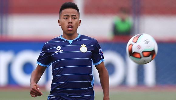 Alexander Lecaros después de ser contratado por Botafogo de Brasil. (Foto: Francisco Neyra)