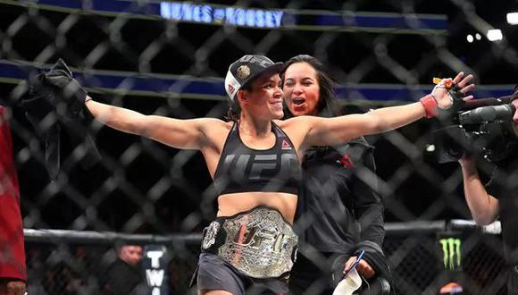 Amanda Nunes y Valentina Shevchenko se enfrentarán este 9 de septiembre por el título de peso gallo en el UFC 215. (Foto: Reuters).