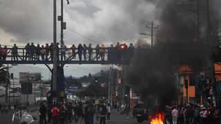Miles de indígenas llegan a Quito en octavo día de protesta por combustibles en Ecuador