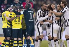 Juventus recibe al Borussia Dortmund por la Liga de Campeones