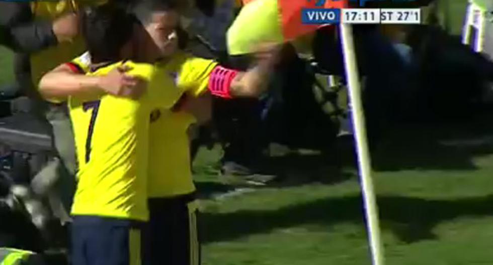 James Rodríguez abrió el marcador en el estadio Hernando Siles de La Paz con un buen gol de James Rodríguez. (Video: YouTube)