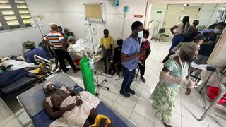 Los hospitales de Les Cayes saturados por los heridos del terremoto en Haití | FOTOS