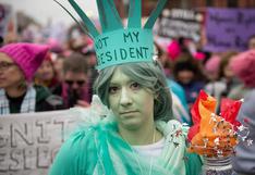USA: el recordatorio de mujeres a Donald Trump por un año de mandato