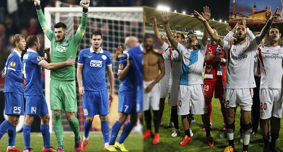 Dnipro y Sevilla juegan la final de la Liga de Europa. (Foto: Getty Images)