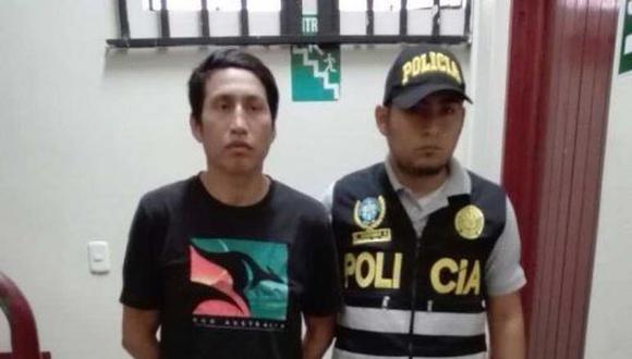 Los agentes trasladaron al presunto violador hacia la sede de la Policía Judicial de Chimbote. El sujeto será trasladado a Lima para ser puesto a disposición del juzgado que emitió la requisitoria (Foto: Andina)