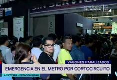 Metro de Lima: largas colas por cierre de estaciones de Línea 1
