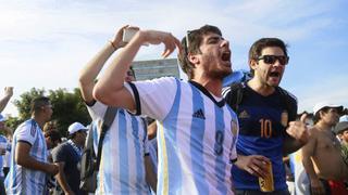 Hincha argentino es herido de bala antes del duelo con Nigeria
