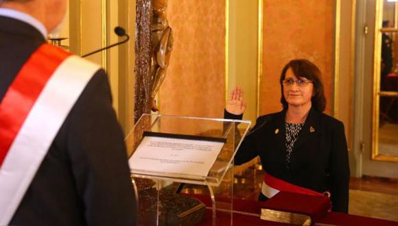 Mazzetti aceptó formar parte del nuevo Gobierno de Francisco Sagasti. Juró ayer como ministra de Salud. (Foto: Presidencia)