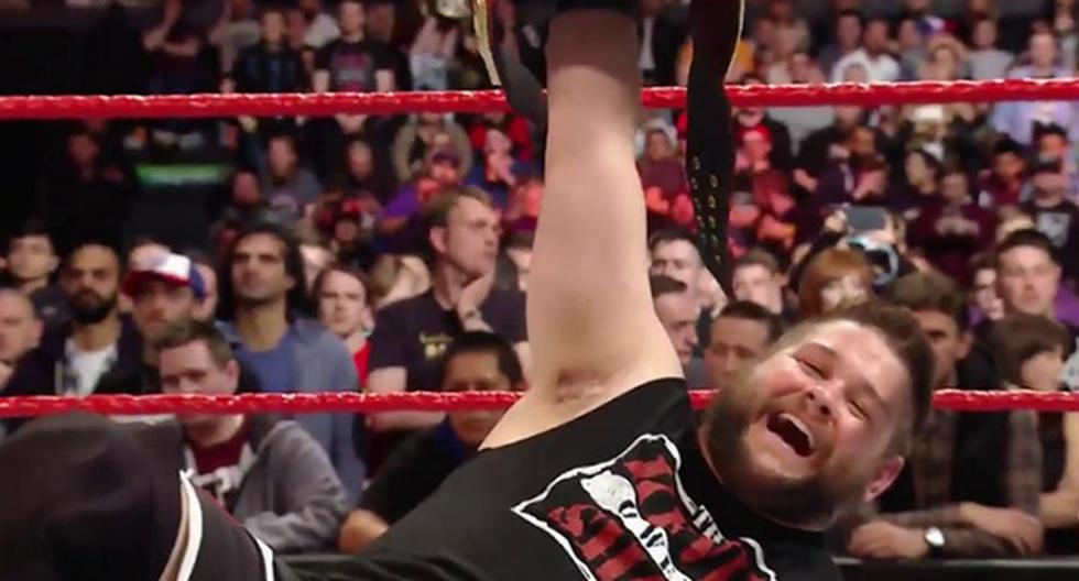 Kevin Owens salió victorioso en la última edición de Monday Night Raw (Foto: WWE)