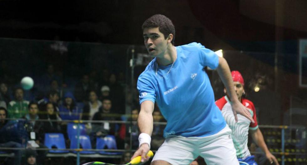 Diego Elías, de 18 años, es calificado como un genio en el deporte. (Foto: Federación Peruana de Squash Racket)