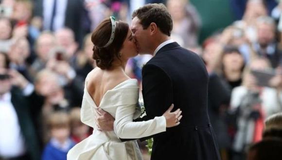 La princesa Eugenia y Jack Brooksbank contrajeron matrimonio en el castillo de Windsor.