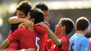 Selección peruana Sub 20 venció 2-1 a Uruguay en amistoso
