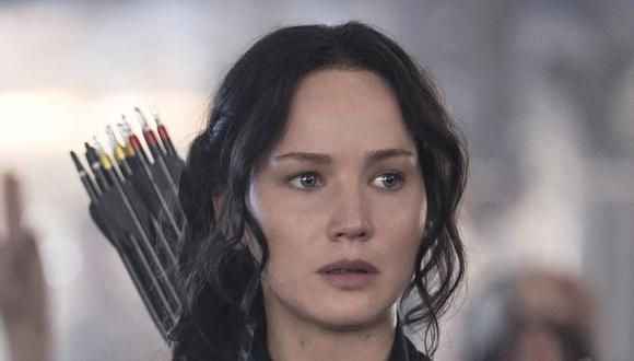 Jennifer Lawrence como Katniss Everdeen en "los juegos del hambre" (Foto: Lionsgate)
