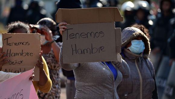 Las restricciones de movimiento actualmente en vigor en casi todos los países de América Latina tienen un efecto no deseado para los más desfavorecidos. (Foto: AFP / ORLANDO SIERRA).