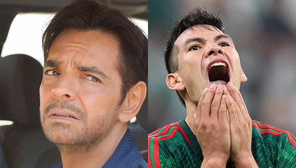 Eugenio Derbez se pronunció tras la eliminación de México en el Mundial Qatar 2022. (Foto: @ederbez/AFP).