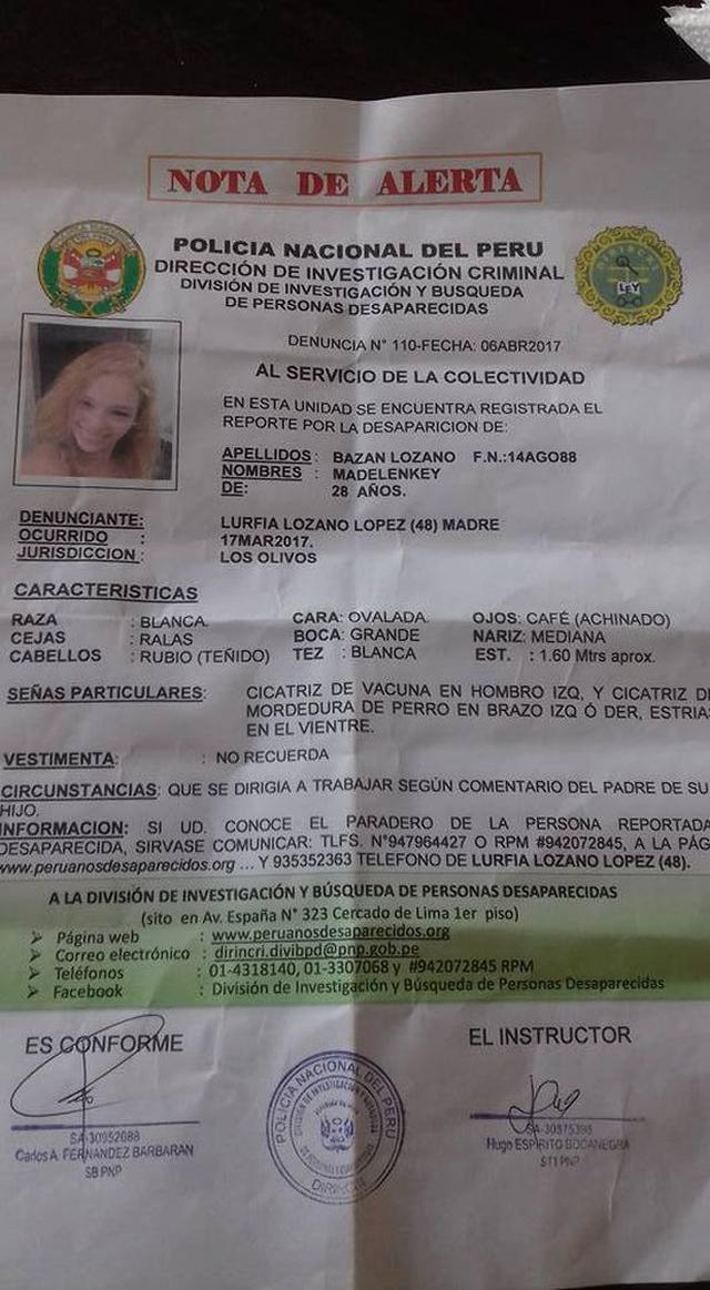 Los Olivos: mujer se encuentra desaparecida desde hace un mes - 2