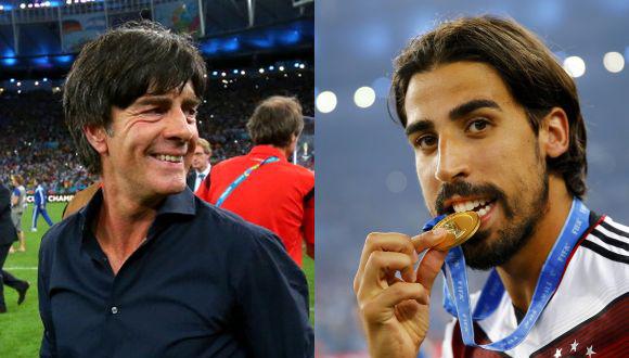 Löw y Khedira tendrán calles y estadios en su nombre