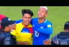 Neymar da un gran ejemplo en Ecuador y mira cómo salva a este hincha