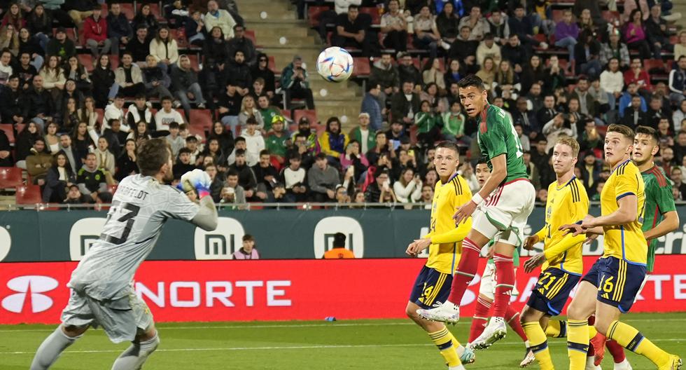 México vs Suecia disputaron partido amistoso antes de iniciar el Mundial Qatar 2022