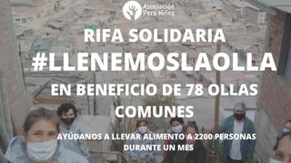  “Llenemos la olla”: la rifa solidaria para apoyar a más de 70 ollas comunes  