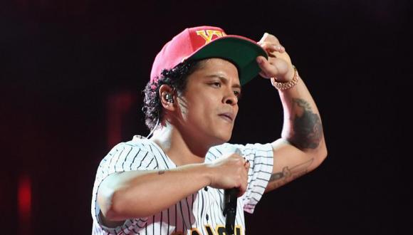 Bruno Mars. (Foto: AFP)