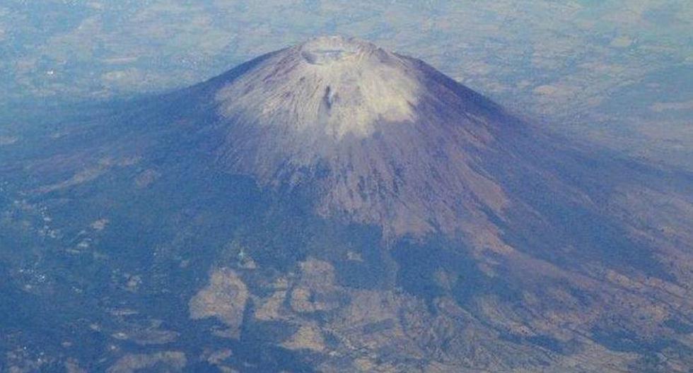 Volcán de Fuego en Guatemala. (Foto: NASA)