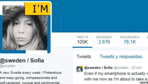 La cuenta de Twitter sueca que cada semana maneja un ciudadano