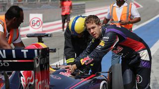 Vettel le puso nombre de mujer a su vehículo de Fórmula Uno