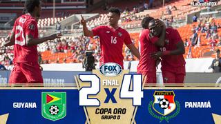 Panamá ganó a Guyana y se perfila como candidato en la Copa Oro 2019