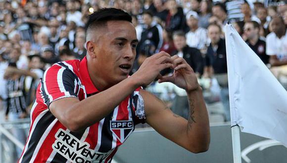 Christian Cueva registró importante estadística con Sao Paulo