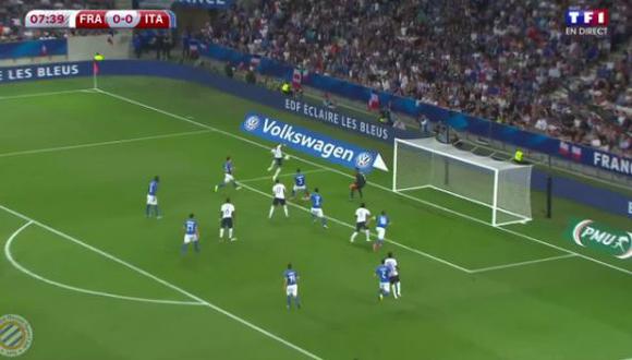 Francia vs. Italia: el gol de Samuel Umtiti para los galos | VIDEO
