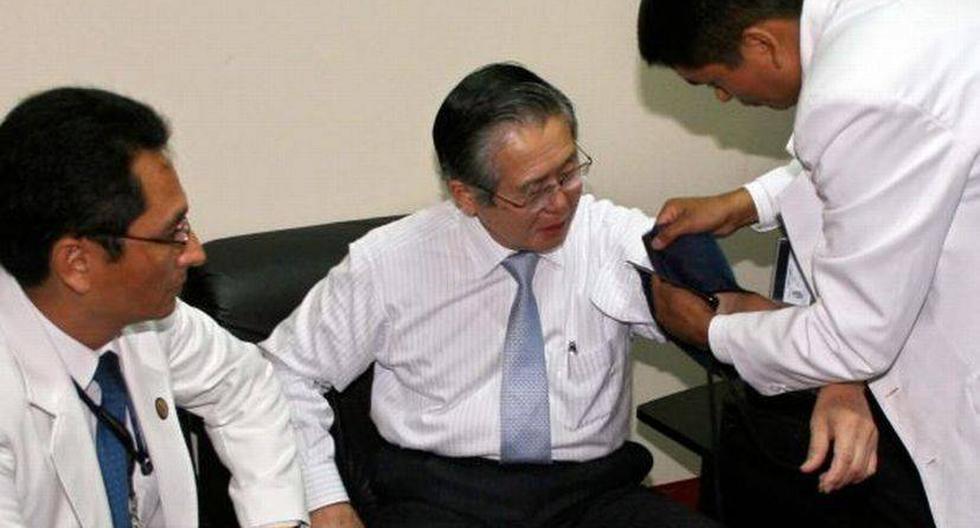Expresidente Alberto Fujimori es evaluado como parte del proceso de insulto humanitario. (Foto: Referencial/USI)