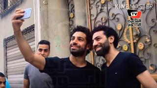 YouTube: Mohamed Salah conoció a su doble egipcio |VIDEO