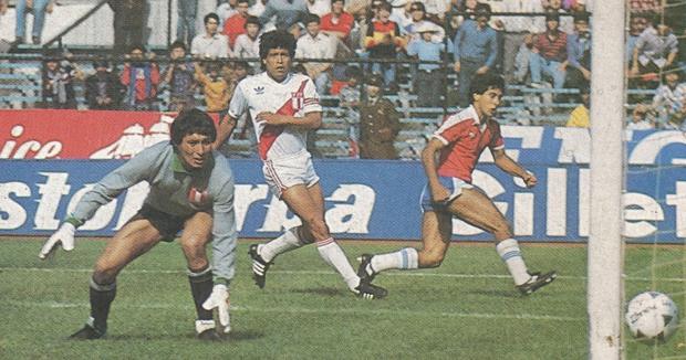 En 1985, Perú y Chile disputaron el repechaje con miras al Mundial de México 86. 