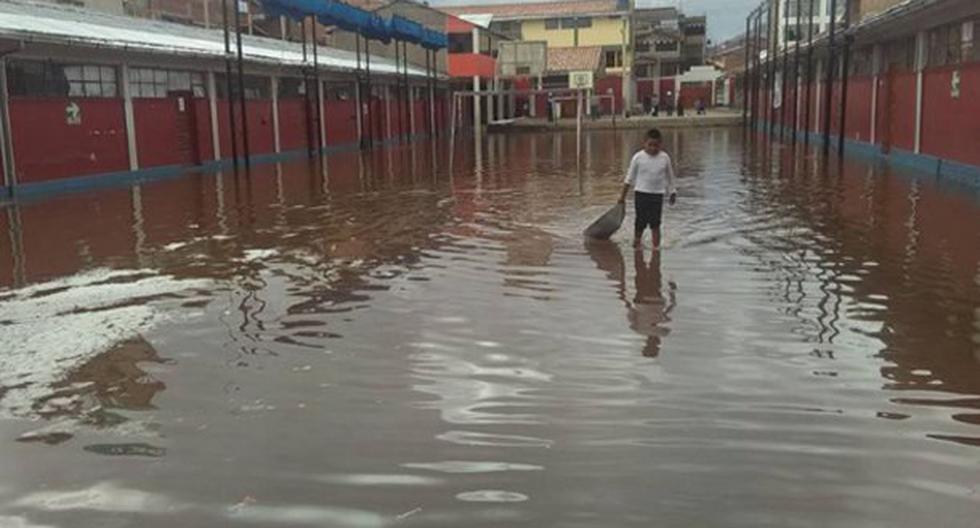 Lluvias en el interior del país afectaron varios poblados. (Foto: Andina)
